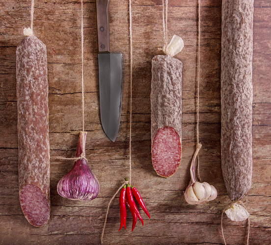 Фермерская колбаса «Сальково» (салями Фелино)